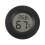 Digital LCD indoor thermometer hygrometer black 4