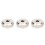 Silver Trumpet Valve Caps Metal 3 pcs 1
