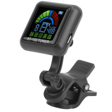 Guitar Tuner Clip-On Rechargeable with LCD Display