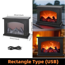 Livrdious fireplace wind lamp for home decor 1 pack