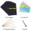 Lnkoo Scratch Paper Art Craft Kit 60 Pieces 2