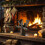 Reindeer Design Fireplace Fan Heat-Powered Silent 4-Blade 2