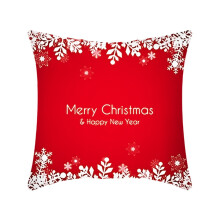 King Pillow Cases Set of 2 Christmas Short Plush Linen