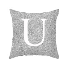 Cotton Pillowcases Standard 45x45 cm English Alphabet