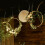 Bamboo hoop macrame craft ring, 10 cm diameter 5
