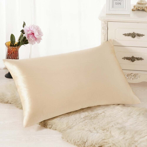 Satin Pillow Cases 2 Pack Rectangle Cushion Cover