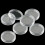 Coin Holder Capsules Clear Round 21mm 100 pcs 6