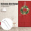 Wreath Hanger for Front Door 15 Inch 2 Pack White 8