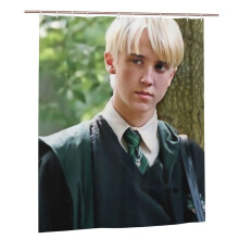 Draco Malfoy shower curtain set 66x72 in polyester