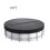Round Pool Cover Black Solar Heating 6FT-18FT 5