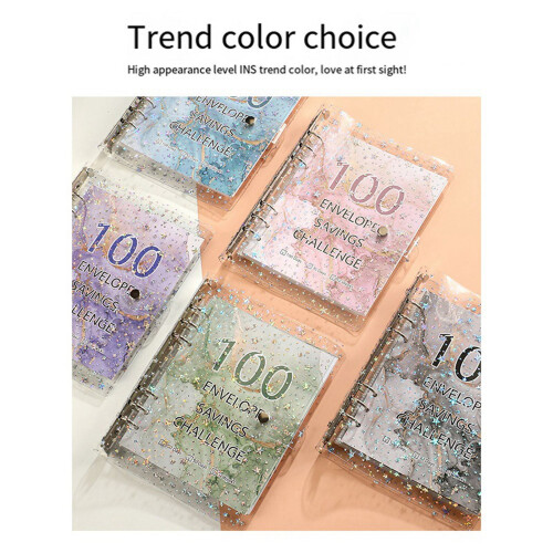 Savings Binder with 100 Cash Envelopes for Budget Planning 2