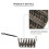 Taco fryer basket with grip handle holds 6 shells 5