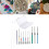 Embroidery Punch Tool Kit for Adults 12 Pieces 5
