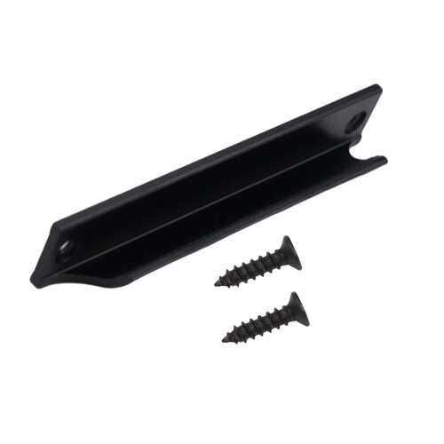 Aluminum Screen Door Handle 120mm Black 2