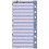 Budget Sheets A6 Size 12 Sheets for Binder Wallet 5