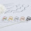 Stainless Steel Spiral Nose Ring Stud 3 pcs 2
