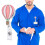 Retractable ID badge holder for doctors nurses teachers 2