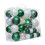 Christmas Balls Tree Ornaments 46 pcs White Green 4