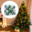 Christmas Balls Tree Ornaments 46 pcs White Green 7