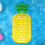 SunyaMood pineapple inflatable air mattress large size 3