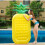 SunyaMood pineapple inflatable air mattress large size 8