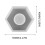 Silicone Geometric Candle Mold Long Base 2