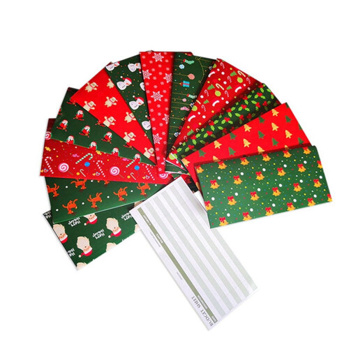 Christmas Budget Envelopes with Sheets and Stickers 30+30+48 2
