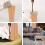 Dznils Wooden Sofa Legs 4PCS 15cm Natural 7