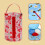 Yarn Storage Bag Crochet Tote with Zipper Red 7
