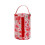 Yarn Storage Bag Crochet Tote with Zipper Red 3