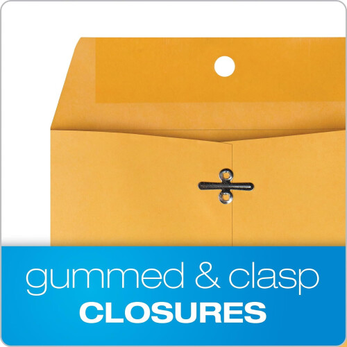 Clasp Envelopes Brown 6.5 x 9.5 Inch 100 Count 2