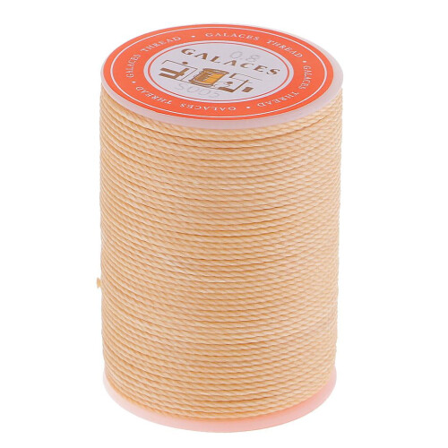 Leather sewing thread cord beige 5 meters 1