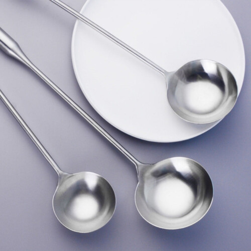 Stainless Steel Soup Ladle with Long Handle 2