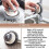 Stainless Steel Wool Scrubber with Handle 2 PCS 3