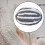 Polyester wool blend chunky yarn gray white 100g 6