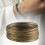 Tachiuwa beading wire bronze 50 loops 6