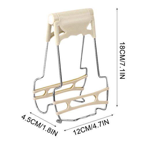 Kitchen Cutlery Clamp Silicone Non-Slip 2-Pack 2