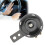 12V motorcycle horn 105dB universal black 8