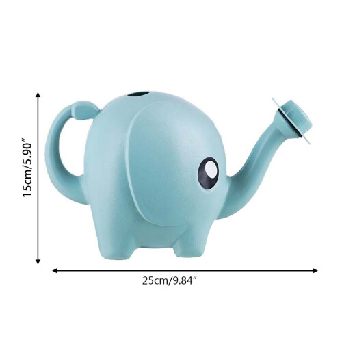 SUNRI elephant watering can plastic 1L 1