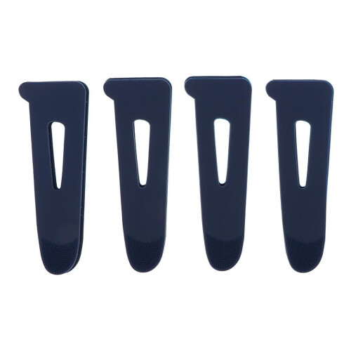 Clothing Sleeve Cuff Tags with Loop and Hook 4 Pairs Blue 1