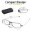 Folding Reading Glasses Presbyopic 1.5 2 2.5 3.0 8