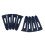 Clothing Sleeve Cuff Tags with Loop and Hook 4 Pairs Blue 4