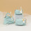 Faux Leather Handbag-Shaped Gift Bag with Ribbon Bow Handle 3