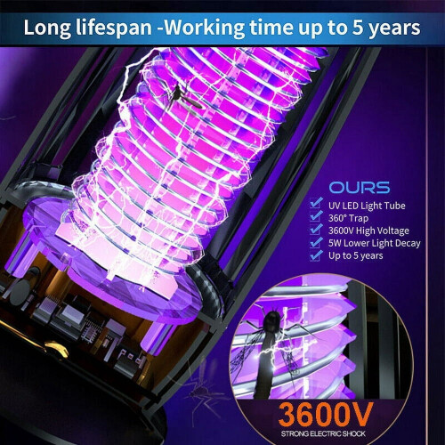 SUGARMOM Bug Zapper Electric Insect Killer 3600V 2
