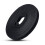 Polypropylene webbing black 1 inch strap with 5 buckles 7