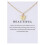 Women's Clavicle Necklace Simple Acrylic Pendant 2