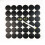 SUNRI chalkboard spice labels round 180 pcs 8