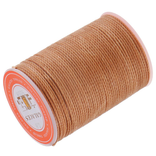 Polyester Thread Light Brown 0.8mm 60 Yard 2