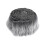 Faux Shaggy Fabric Patches White Grey 10 pcs 2