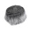 Faux Shaggy Fabric Patches White Grey 10 pcs 3